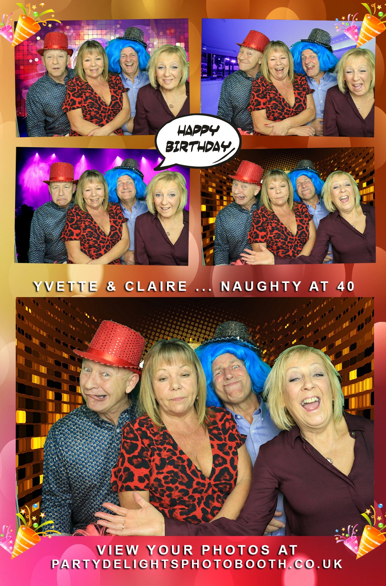 Yvette and Claire’s 40th birthday! - Prints | View more photos from the event at gallery.partydelightsphotobooth.co.uk/u/PartyDelightsPhotoBooth/Yvette-and-Claire’s-40th-birthday-Prints